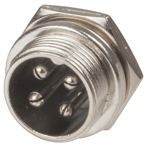 A 4-pin microphone panel connector