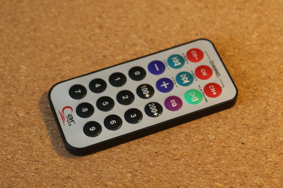 A generic 21-button remote controller