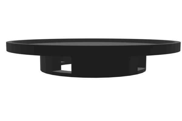 Cylindrical structure with gaps for wires to pass through